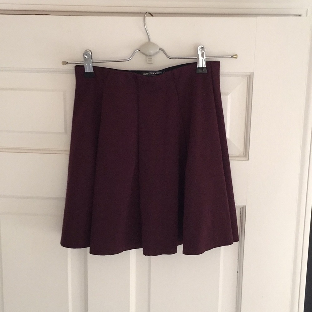 PACSUN MAROON SKIRT